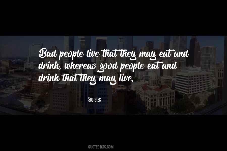 Eat And Drink Sayings #606910