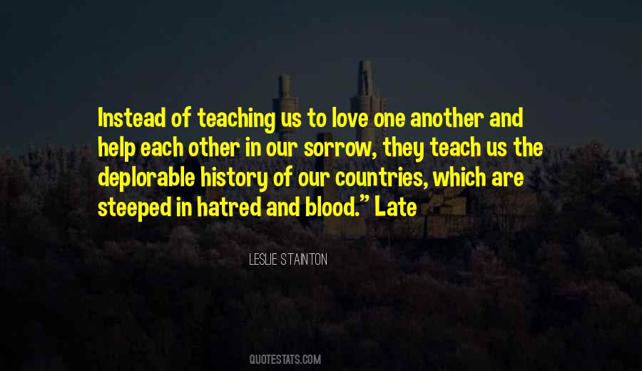 Quotes About Teaching One Another #1413185