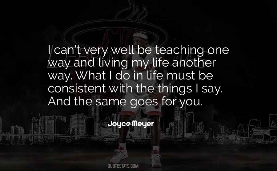 Quotes About Teaching One Another #941110