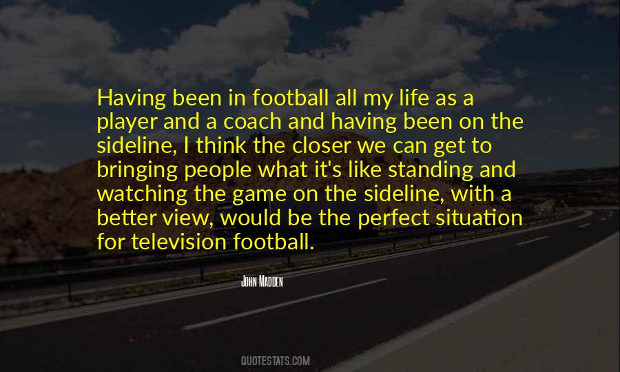 Quotes About A Football Coach #253758