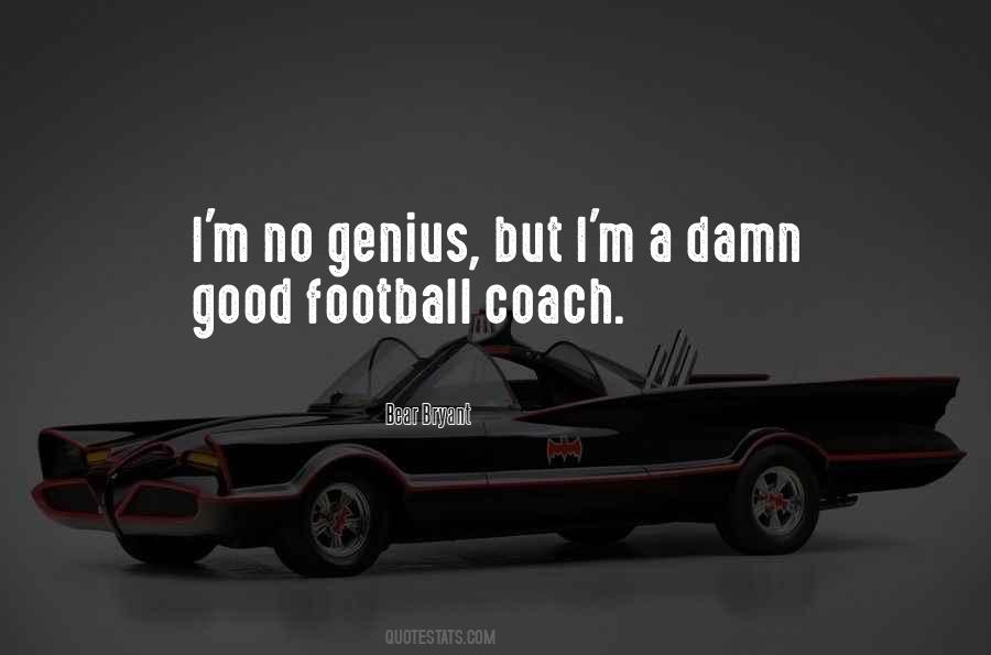 Quotes About A Football Coach #623775