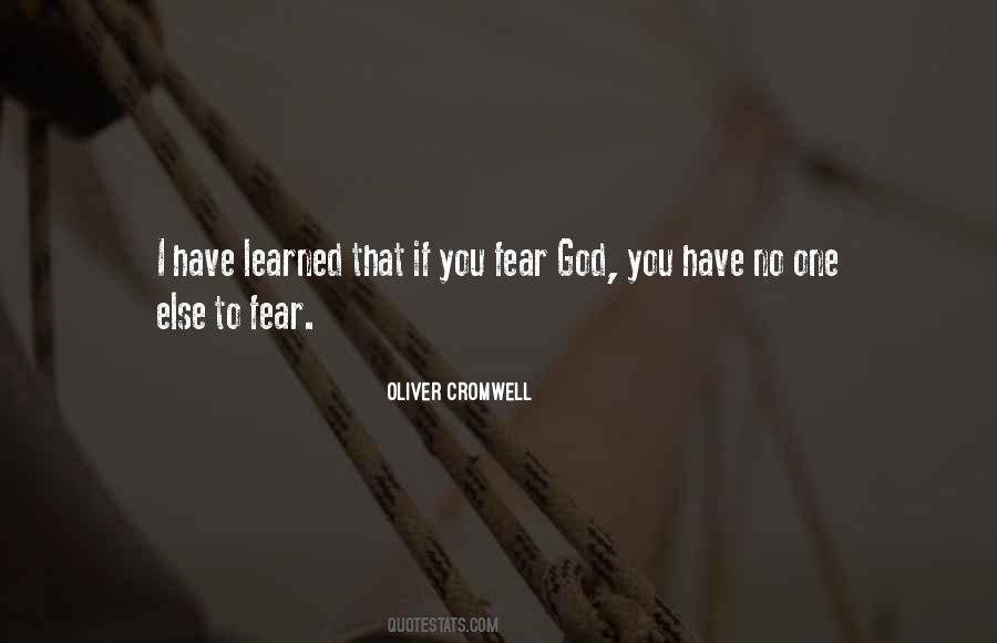 Fear God Sayings #1041324