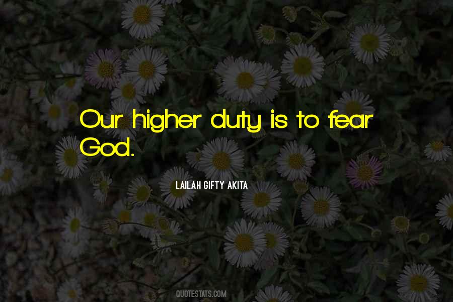 Fear God Sayings #1487451