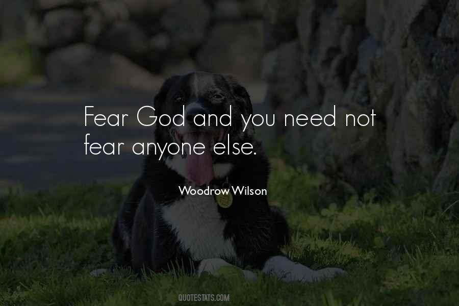 Fear God Sayings #1492538