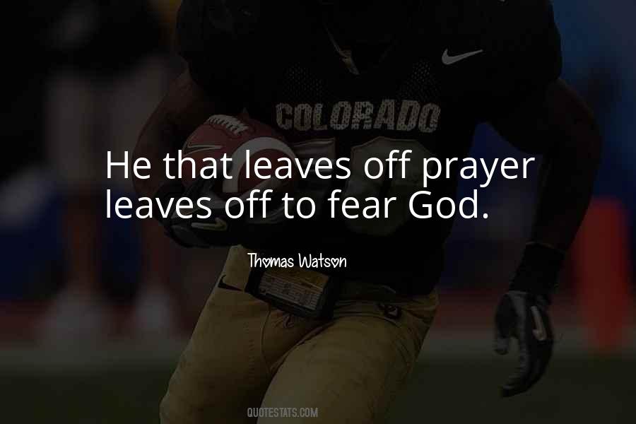 Fear God Sayings #348450
