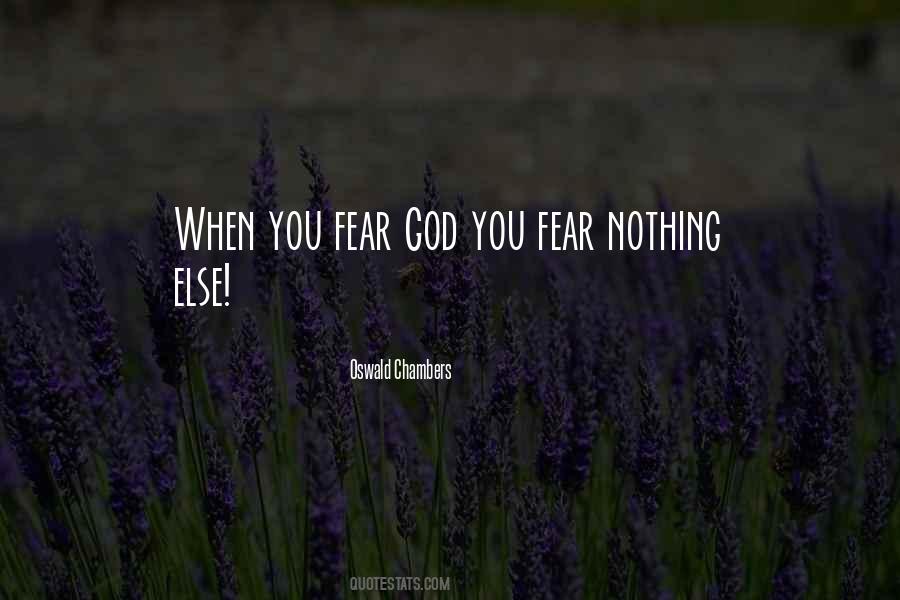 Fear God Sayings #504134