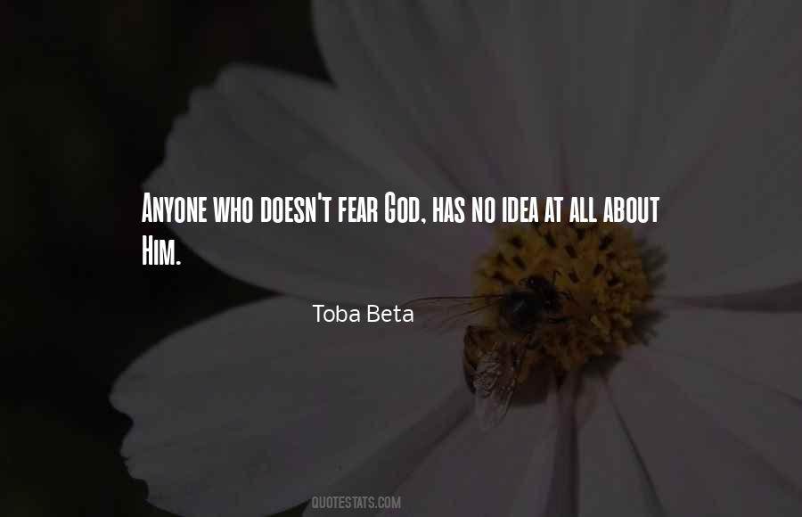 Fear God Sayings #814118
