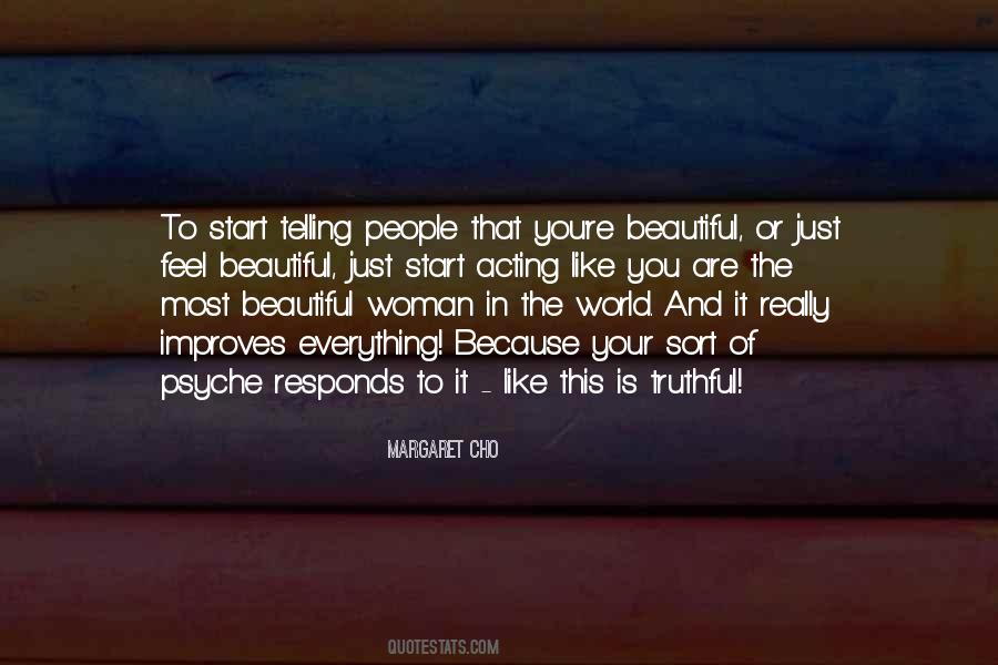 Feel Beautiful Sayings #218350