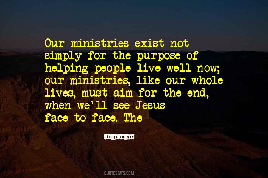 Quotes About Ministries #192917