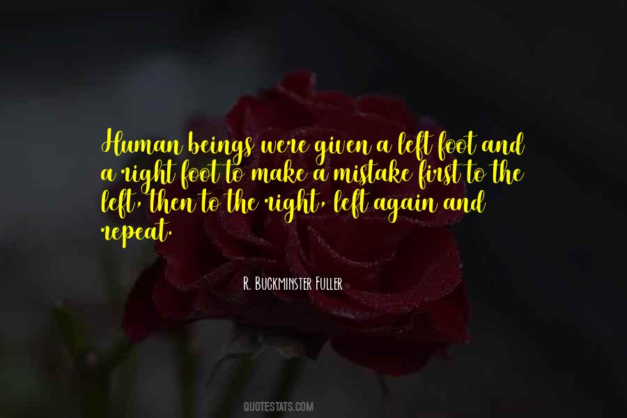 Left Foot Sayings #688637