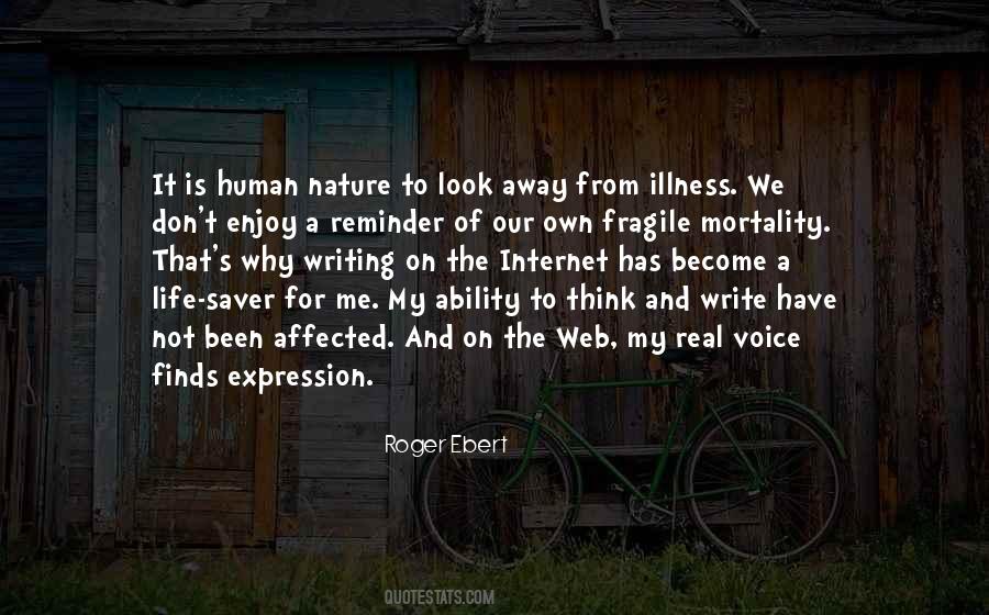 Life Fragile Sayings #39411