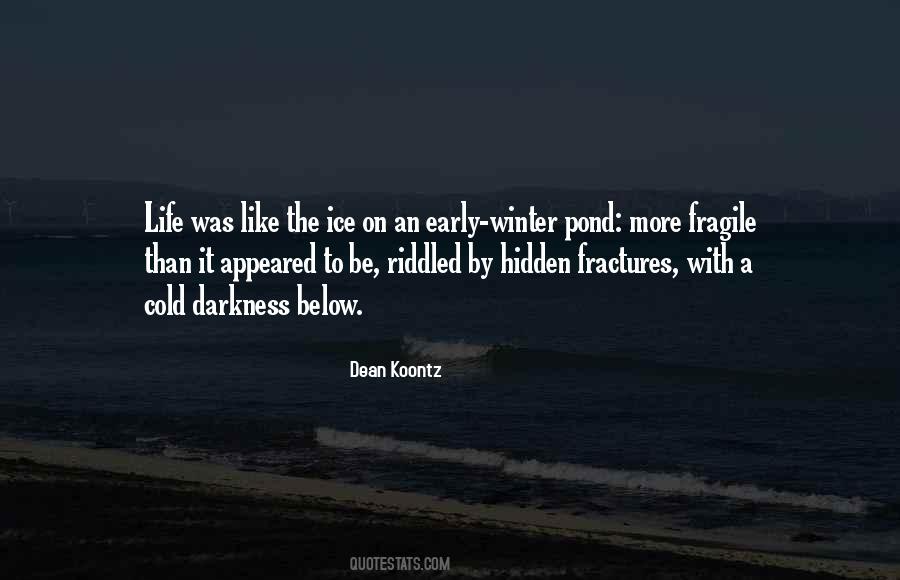 Life Fragile Sayings #600491