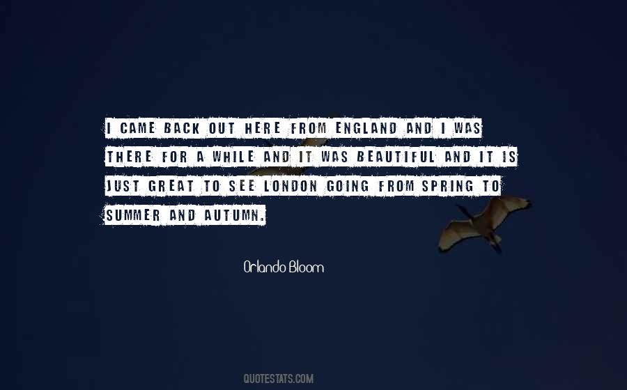 Going To London Sayings #1833382