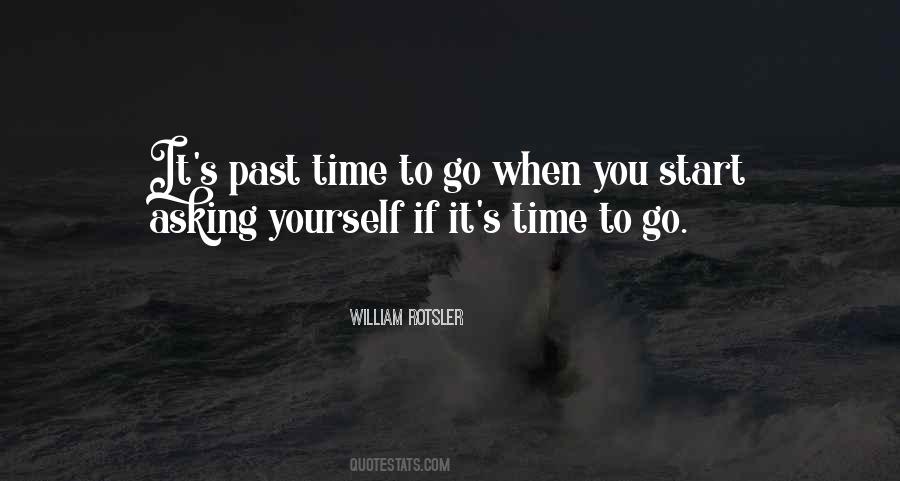 Quotes About Past Time #1856488