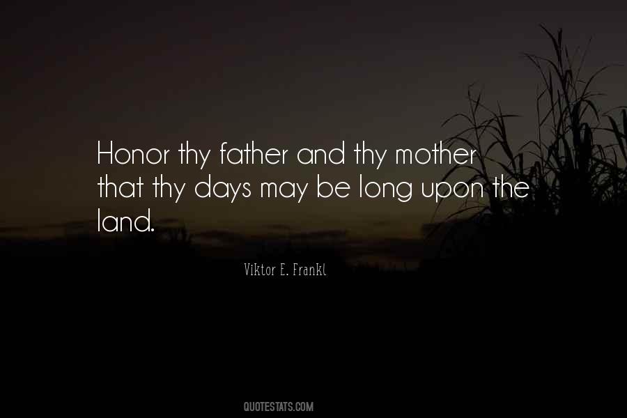 Honor Mother Sayings #395271