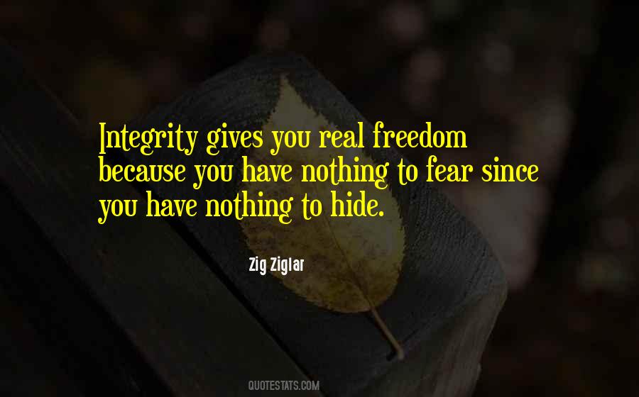 Integrity Motivational Sayings #722943