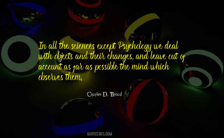 Quotes About Psychology #65630