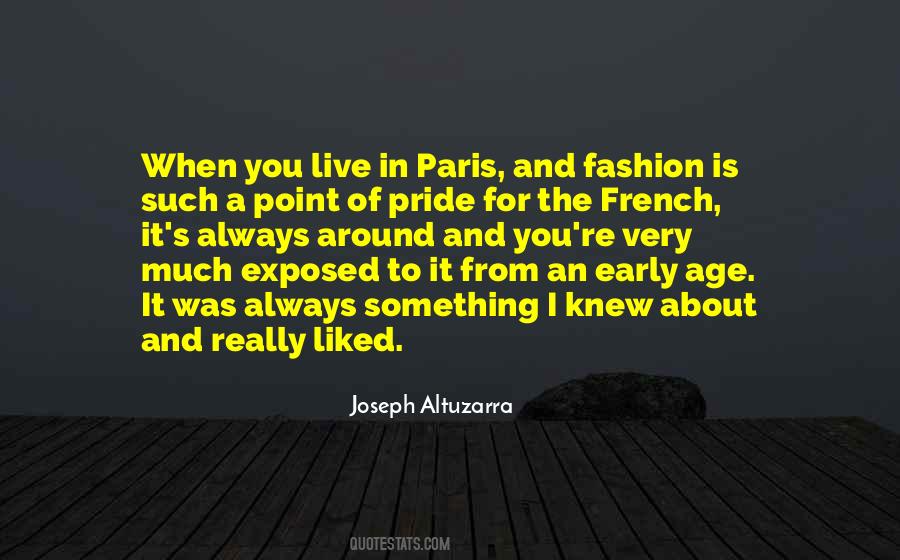 Quotes About French Fashion #1090830