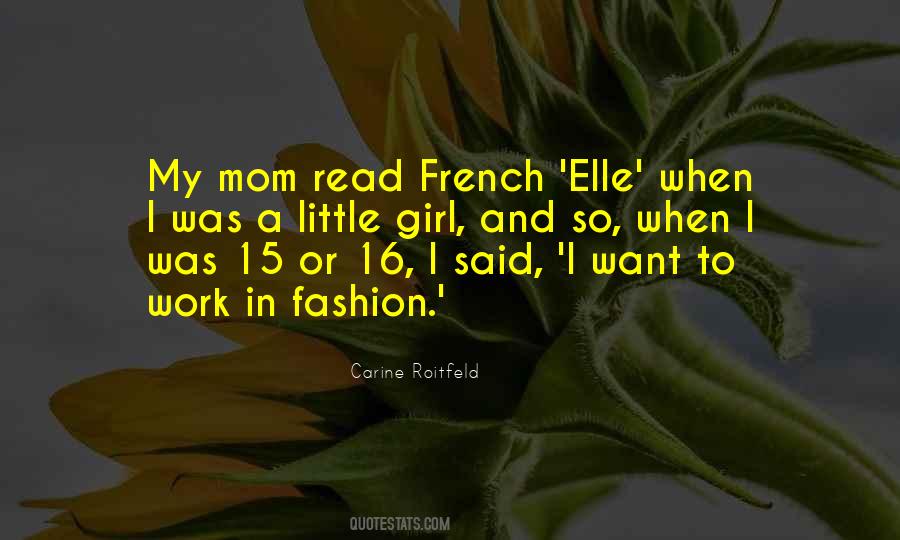 Quotes About French Fashion #1311084