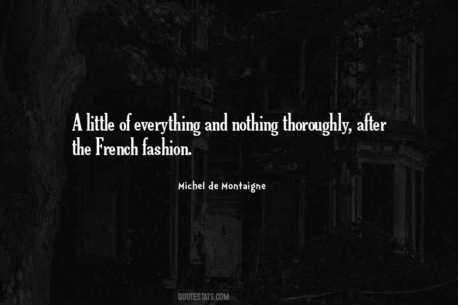 Quotes About French Fashion #1333563