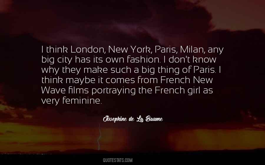Quotes About French Fashion #1876185