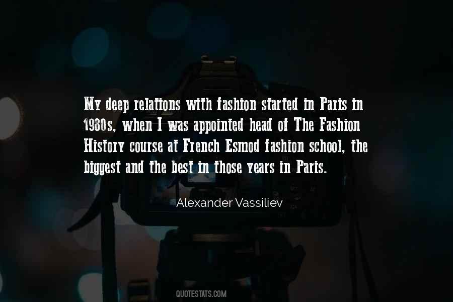 Quotes About French Fashion #322969