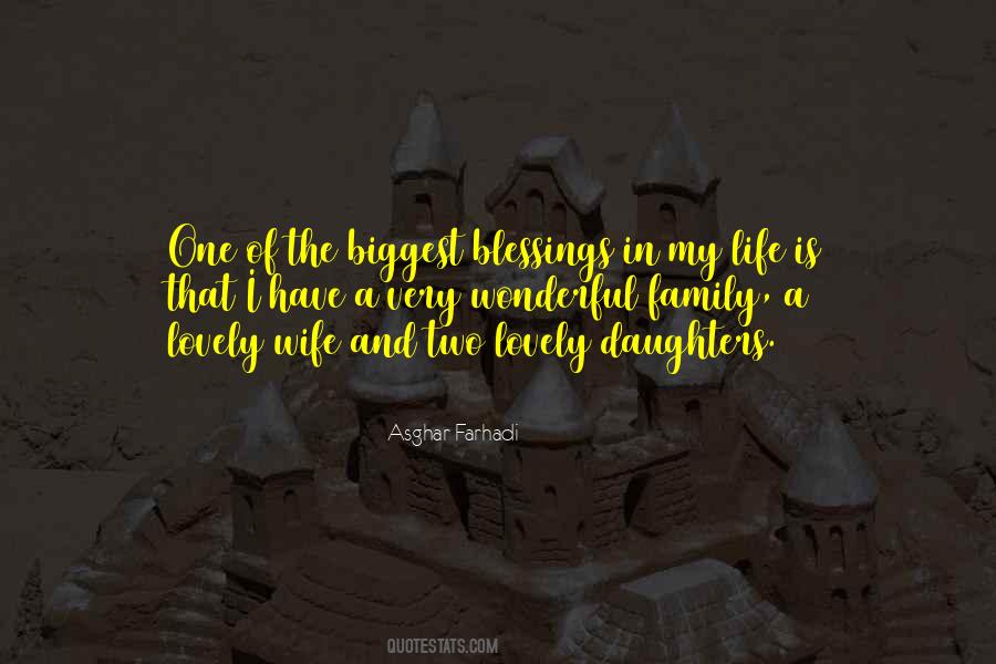Life Is A Blessing Sayings #411710