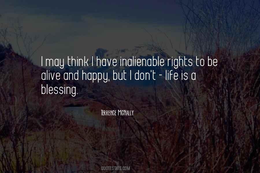 Life Is A Blessing Sayings #507453