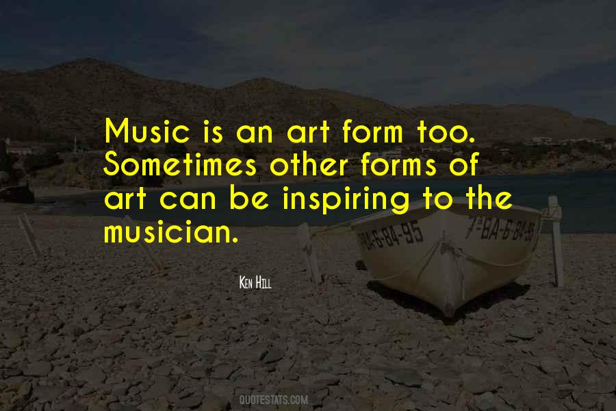Quotes About Inspiring Music #1020330