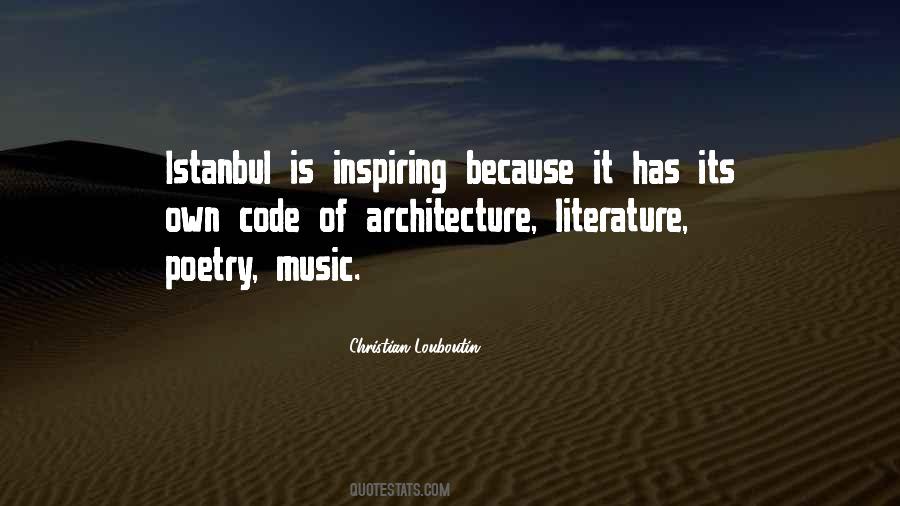 Quotes About Inspiring Music #1355305