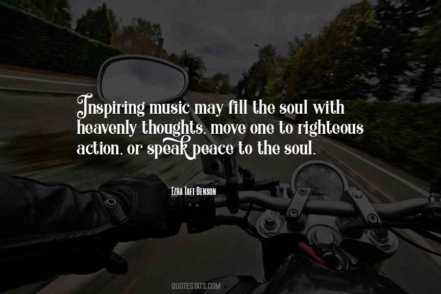 Quotes About Inspiring Music #1652397