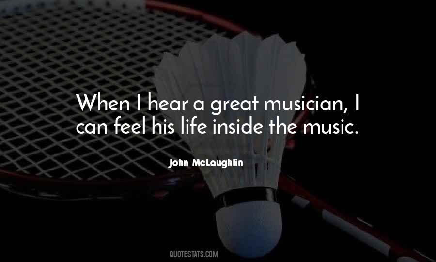 Quotes About Inspiring Music #78287