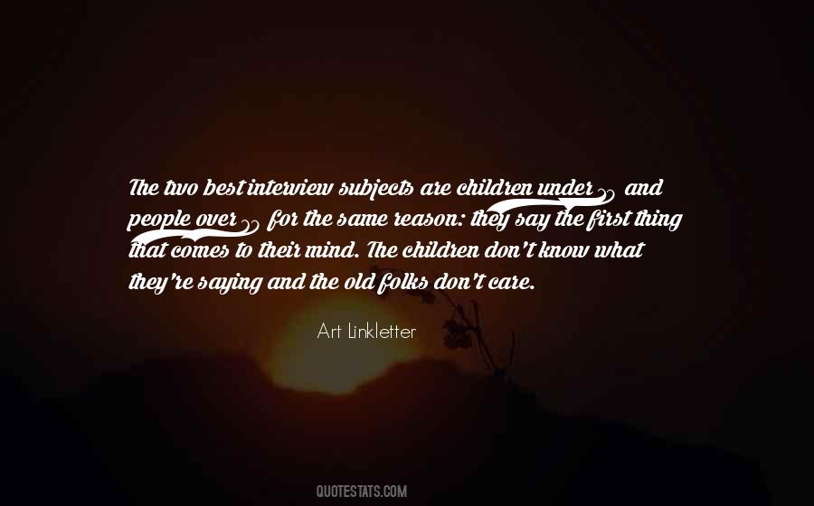 Art Linkletter Sayings #1869293