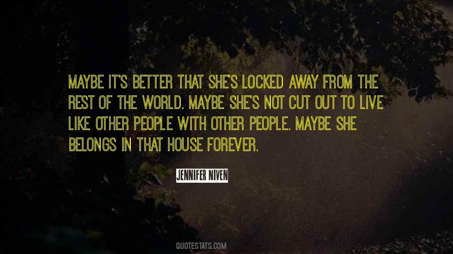 Locked Away Sayings #187231
