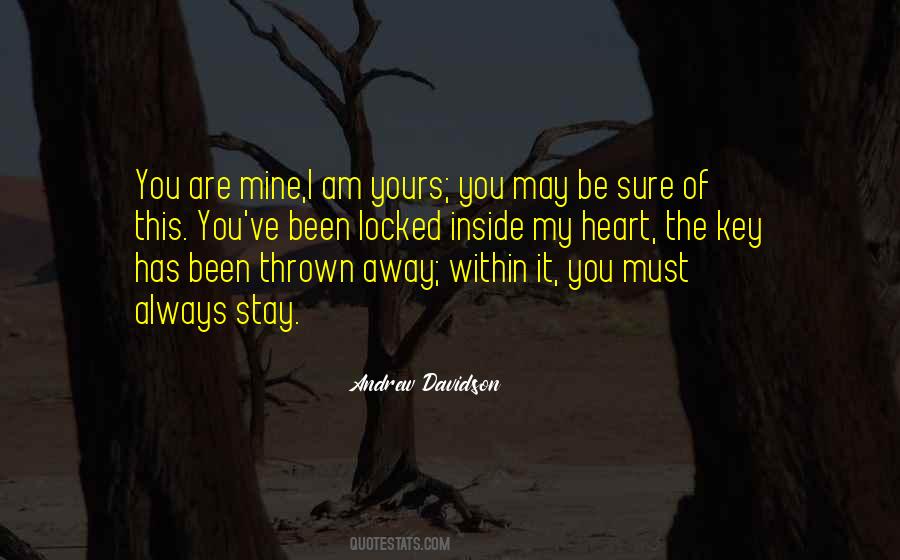 Locked Away Sayings #968747