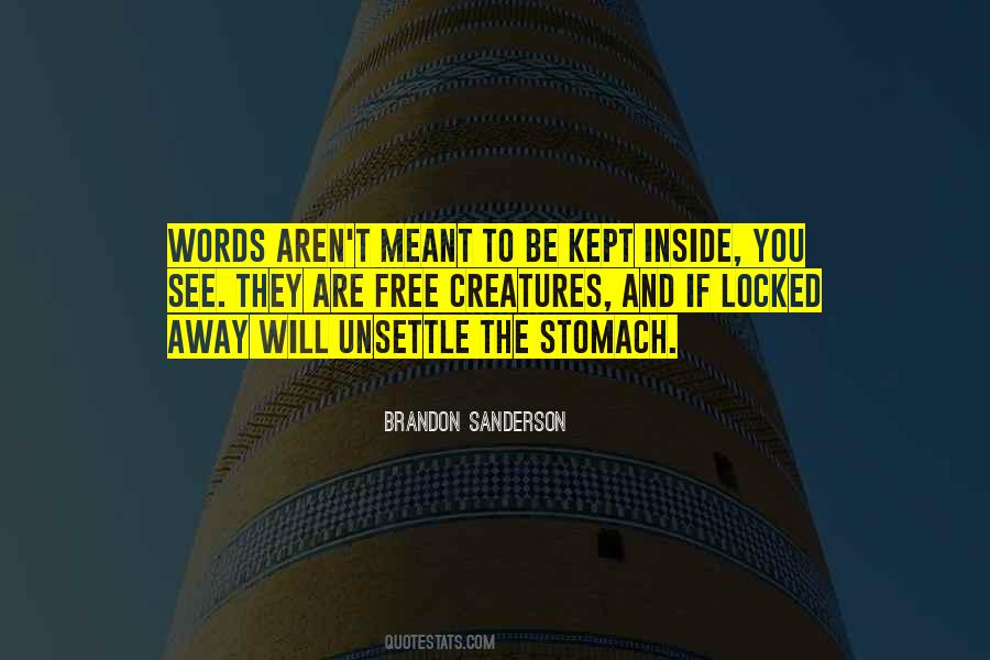 Locked Away Sayings #98543