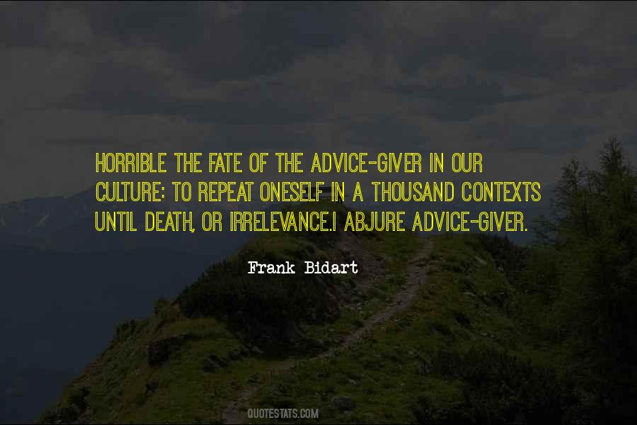 Quotes About Irrelevance #930630