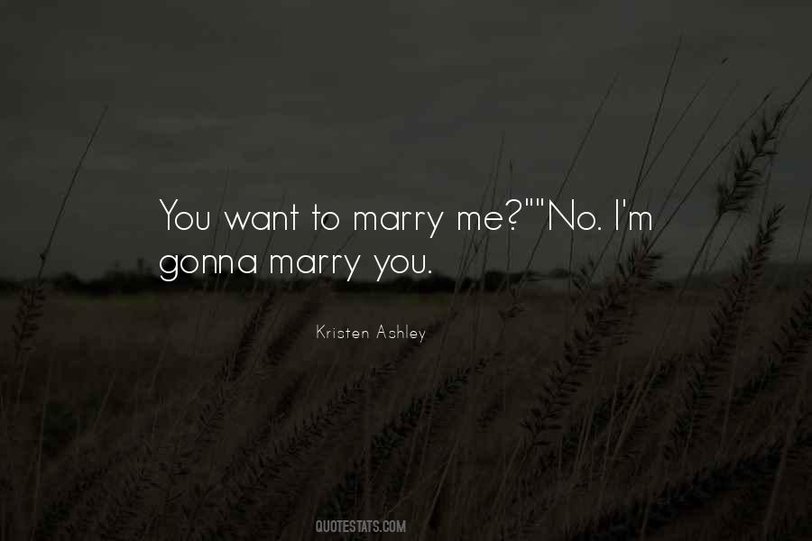 Marry You Sayings #1121948