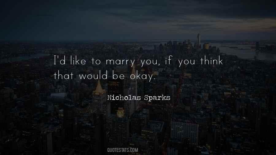 Marry You Sayings #1578644