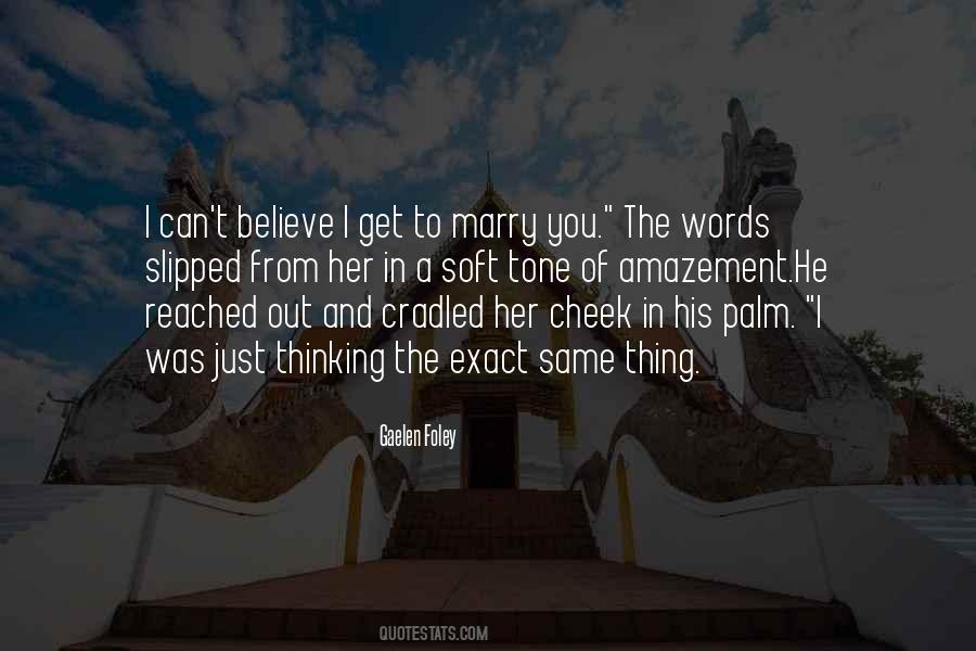 Marry You Sayings #1622700