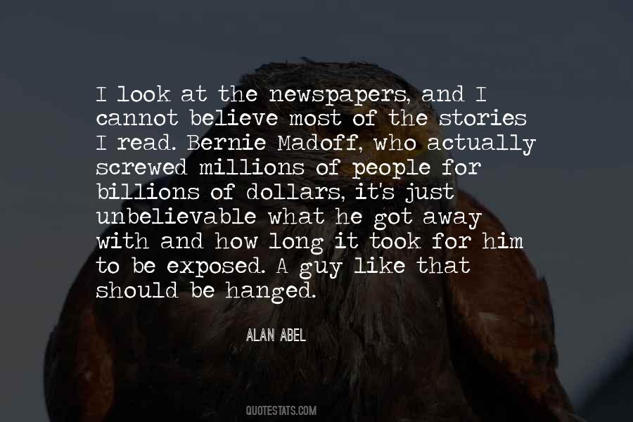 Quotes About Bernie Madoff #1745880