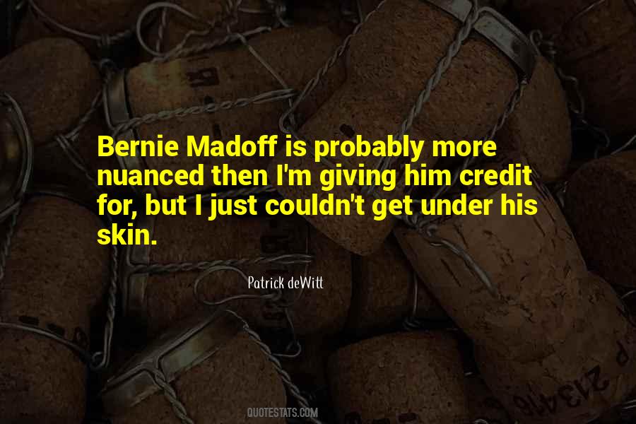 Quotes About Bernie Madoff #230805