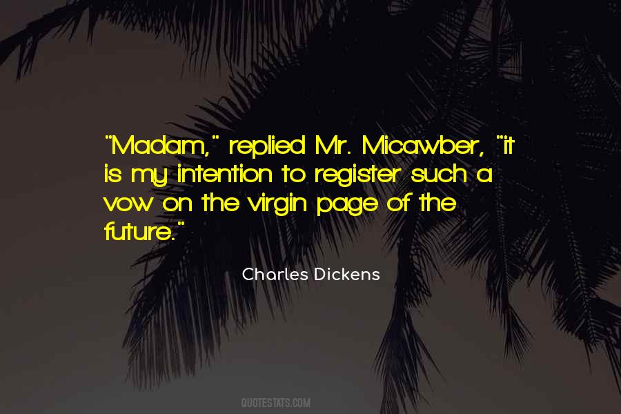 Mr Micawber Sayings #1612694