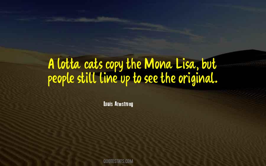 Quotes About Mona Lisa #275855