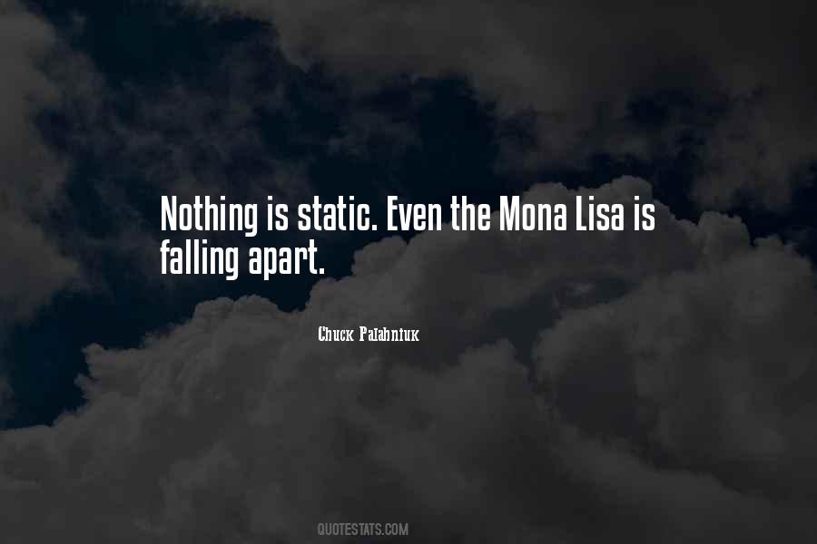 Quotes About Mona Lisa #514176