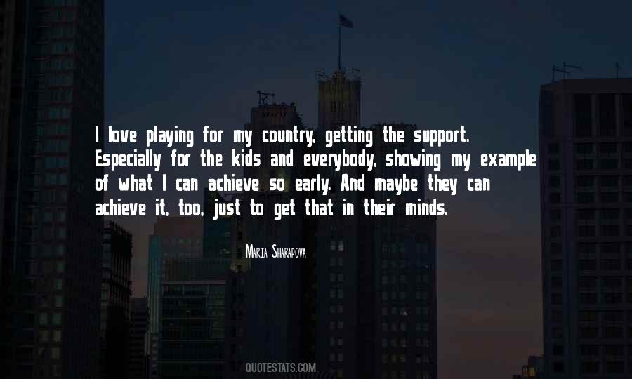 Quotes About Showing Support #280512