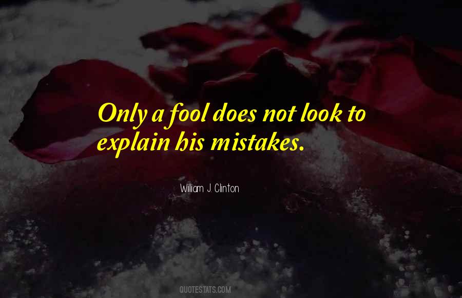 Only A Fool Sayings #1277998