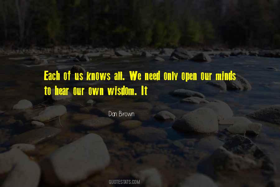 Own Wisdom Sayings #361993