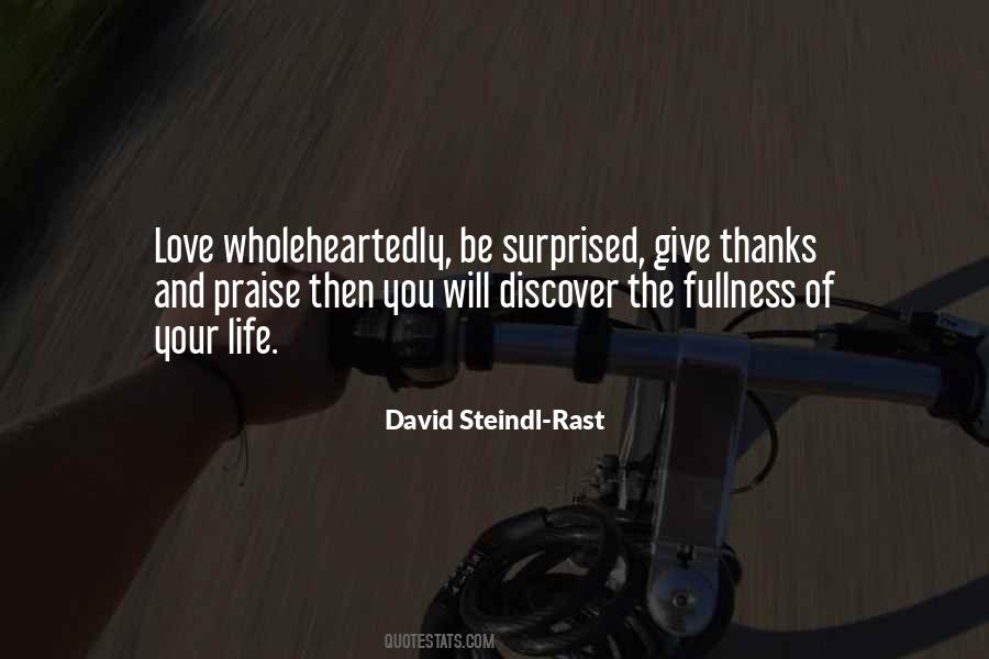 David Steindl Rast Sayings #1742091