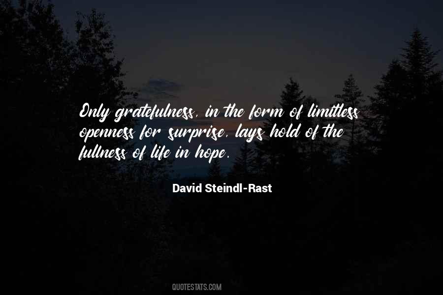 David Steindl Rast Sayings #34803